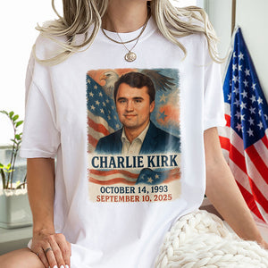A True Patriot - Justice for Charlie Kirk Bright Shirt HA75 64504