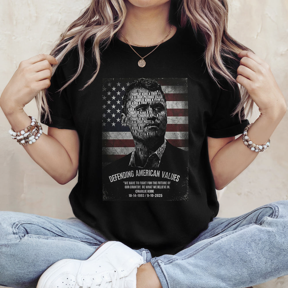 Rest In Peace Charlie Kirk A True Patriot Dark Shirt CH07 67532