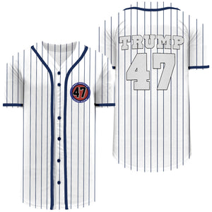 Trump 47 Baseball Jersey Shirt TH10 62627