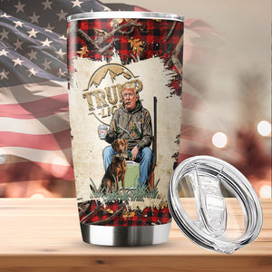 Custom Trump Photo Duck Hunting Fat Tumbler TH10 64129