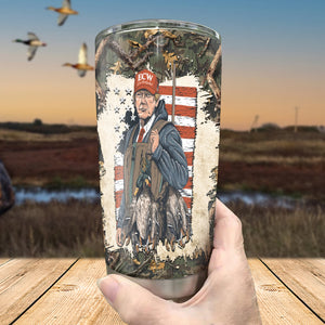 President Trump Duck Hunting Fat Tumbler TH10 64127