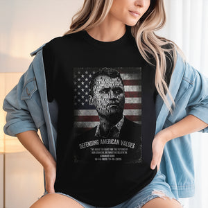 Rest In Peace Charlie Kirk A True Patriot Dark Shirt CH07 67532