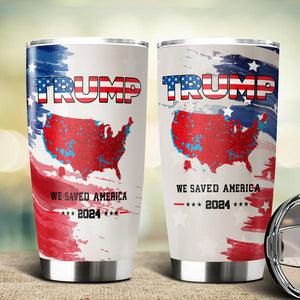 Trump We Saved America 2024 Fat Tumbler HA75 63805