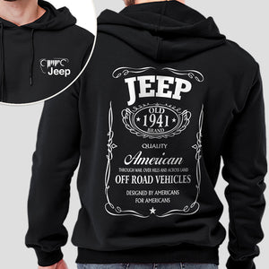 American Off Road Vehicles Back And Front Dark Tee HA75 64346