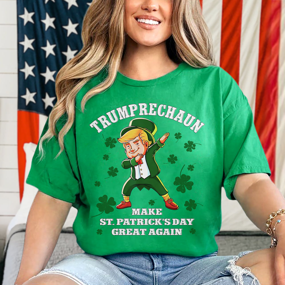 Trumprechaun Make St Patricks Day Great Again Shirt TH10 64291
