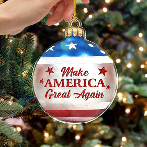 Trump Maga 2024 Acrylic Ornament HA75 64038