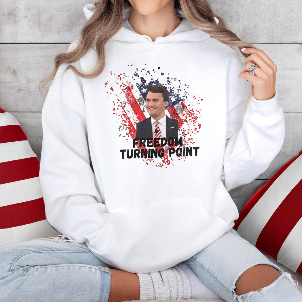 Charlie Kirk Freedom Turning Point Bright Shirt CH07 67574