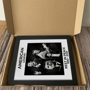 Rest In Piece Charlie Kirk Picture Frame CH07 67522