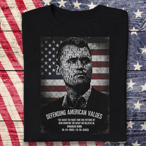 Rest In Peace Charlie Kirk A True Patriot Dark Shirt CH07 67532