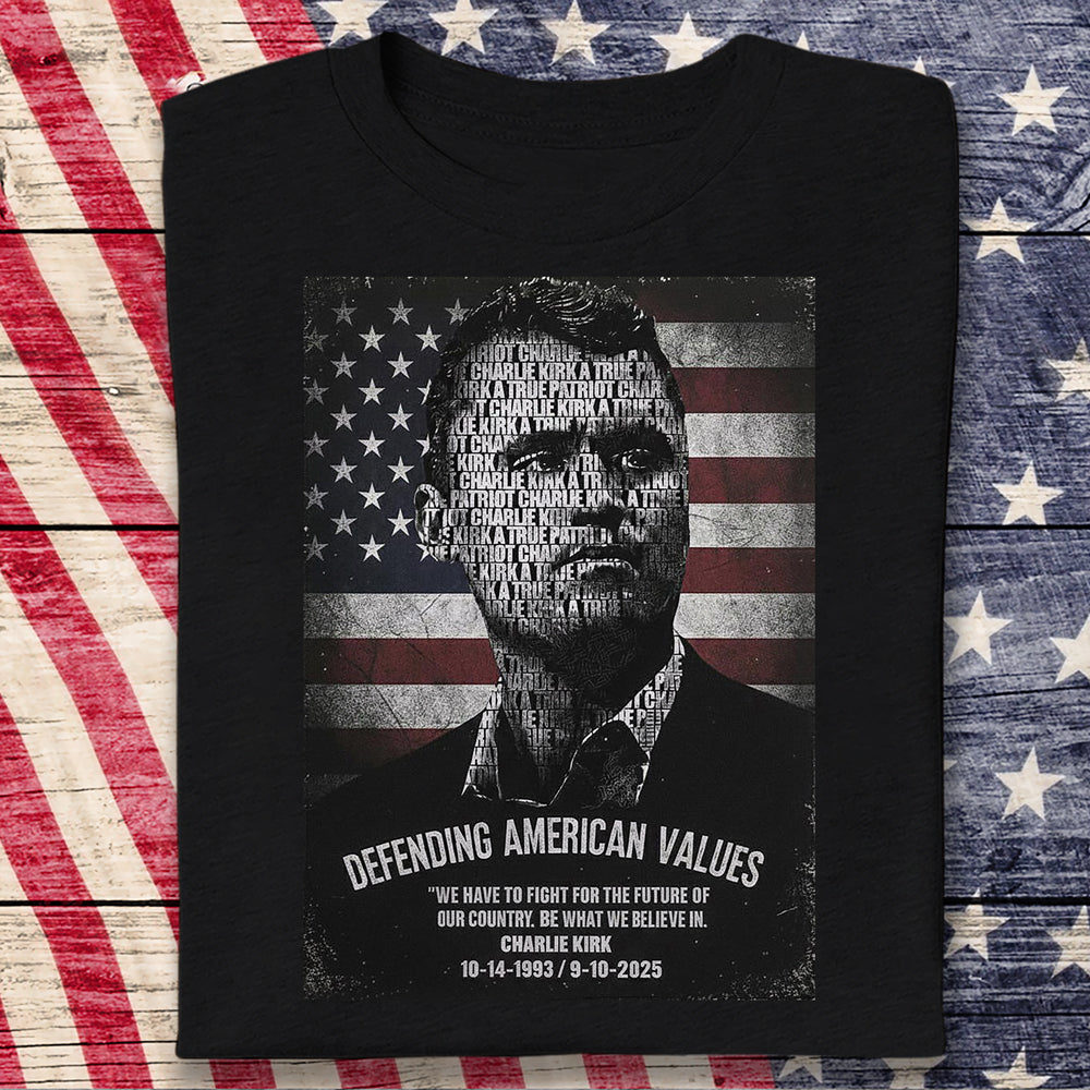Rest In Peace Charlie Kirk A True Patriot Dark Shirt CH07 67532