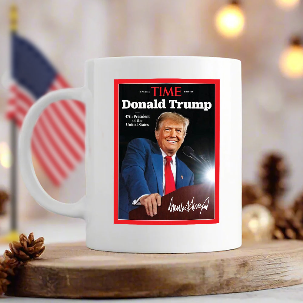 Special Time Edition President Trump White Mug TH10 64283