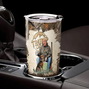 Custom Trump Photo Duck Hunting Fat Tumbler TH10 64129