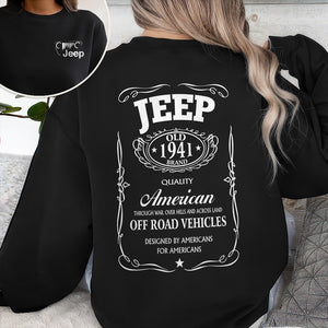 American Off Road Vehicles Back And Front Dark Tee HA75 64346