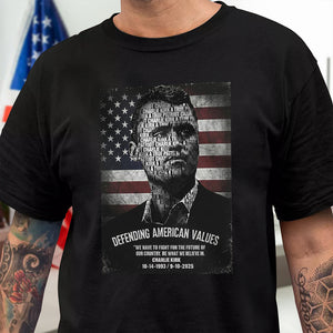 Rest In Peace Charlie Kirk A True Patriot Dark Shirt CH07 67532