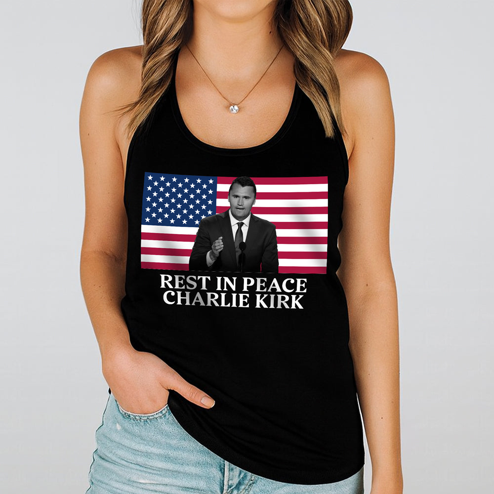 Rest In Peace Charlie Kirk Tanktop CH07 67378
