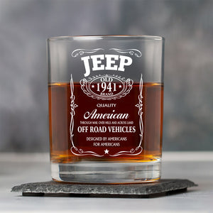 American Off Road Vehicles Whiskey Glass HA75 64348