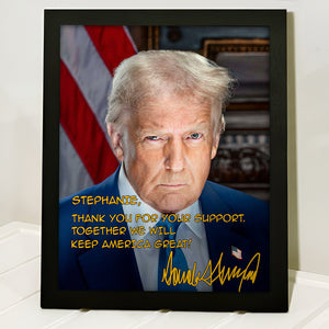 Trump Keep America Great Again Personalized Picture Frame CH07 67322