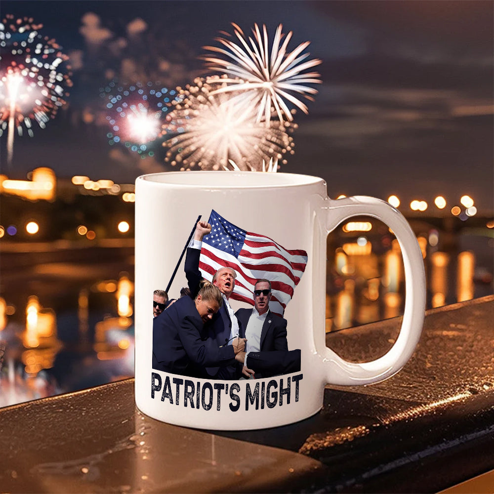 Patriot's Might Trump Fi**t Mug TH10 63099