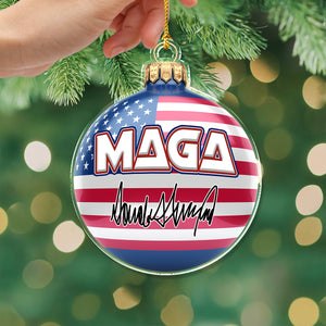 Trump Maga 2024 Acrylic Ornament HA75 64038