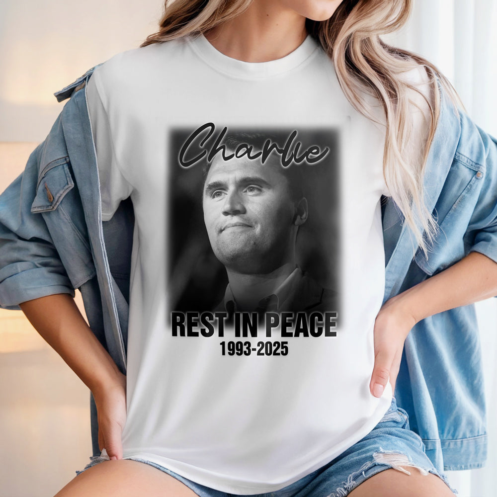 Rest in Peace Charlie Kirk Memorial 1993–2025 Bright Shirt CH07 67494