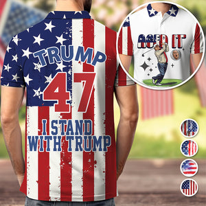 Aced It Trump 2024 Polo Shirt TH10 63431