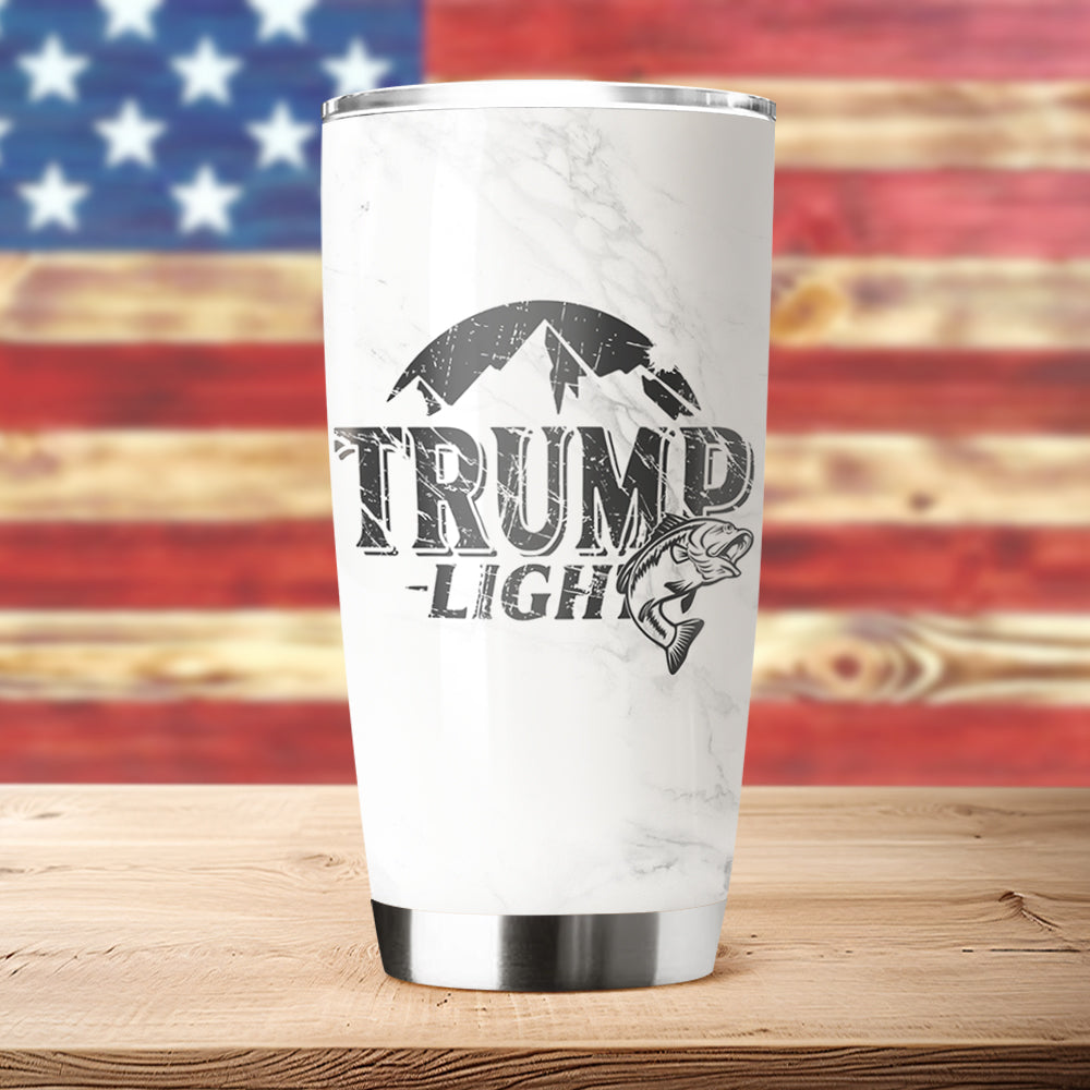 Custom Trump Light Fishing Lovers Tumbler HO82 65468
