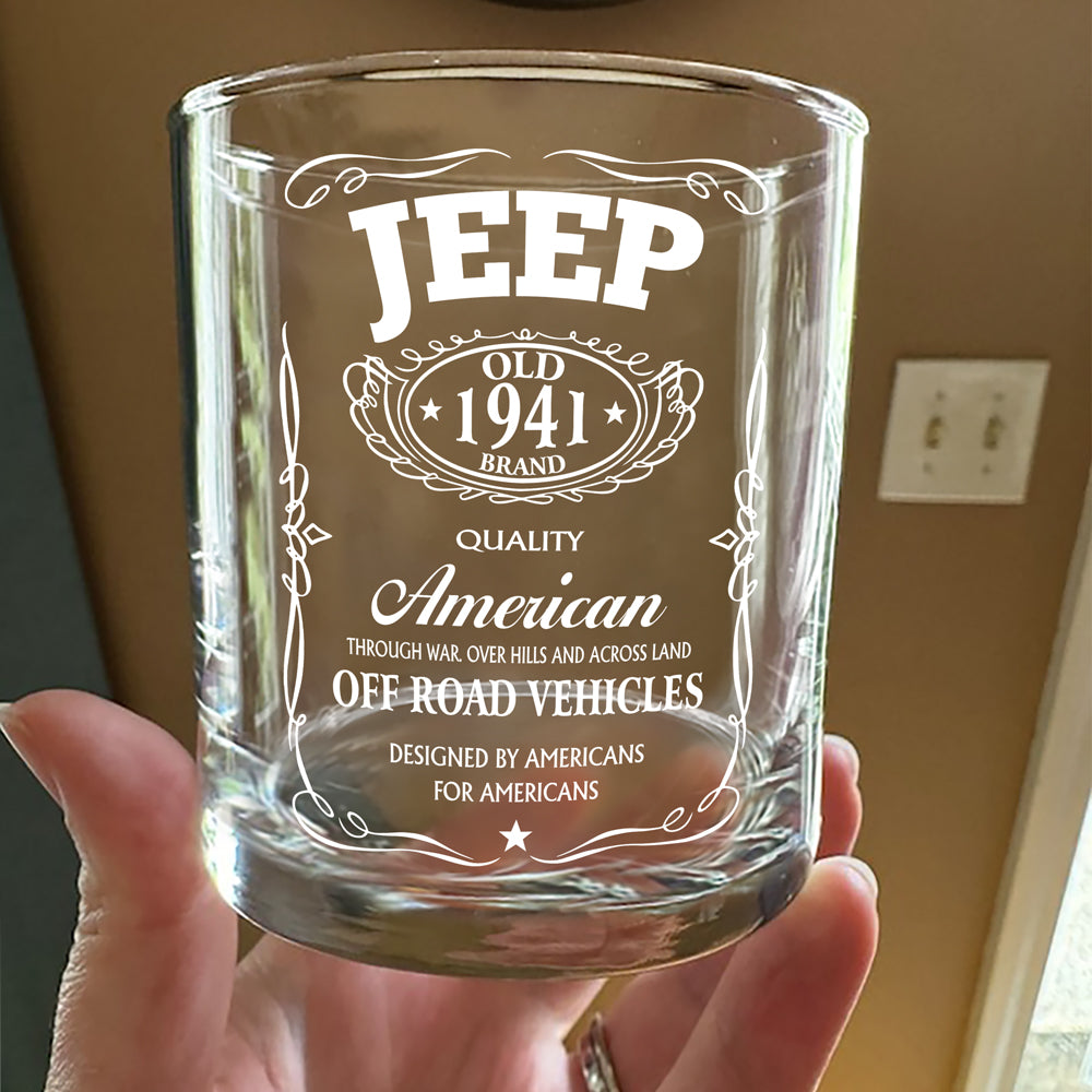 American Off Road Vehicles Whiskey Glass HA75 64348