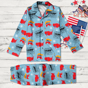 We Did It Trump Make America Great Again Pajamas N304 HA75 64030