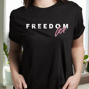 Charlie Kirk Signature Freedom Dark Shirt Remember Charlie Kirk Gifts CH07 67528