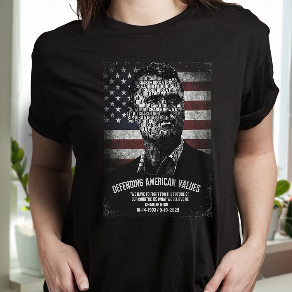 Rest In Peace Charlie Kirk A True Patriot Dark Shirt CH07 67532