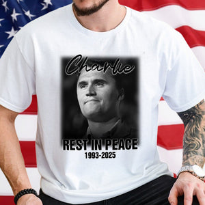 Rest in Peace Charlie Kirk Memorial 1993–2025 Bright Shirt CH07 67494