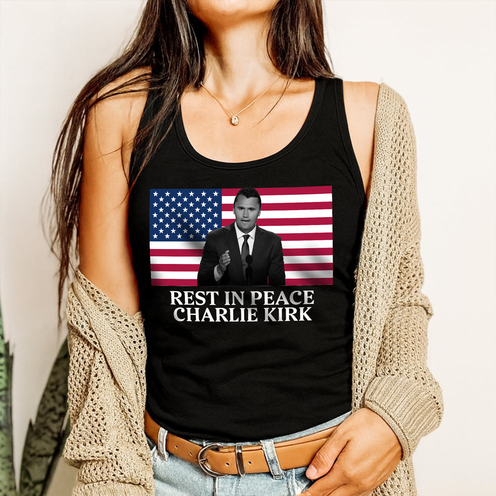 Rest In Peace Charlie Kirk Tanktop CH07 67378