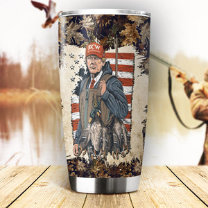 President Trump Duck Hunting Fat Tumbler TH10 64127