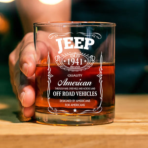 American Off Road Vehicles Whiskey Glass HA75 64348