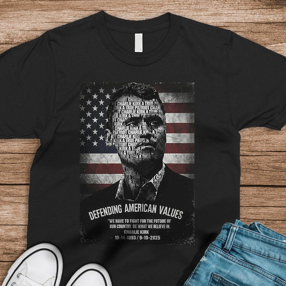 Rest In Peace Charlie Kirk A True Patriot Dark Shirt CH07 67532