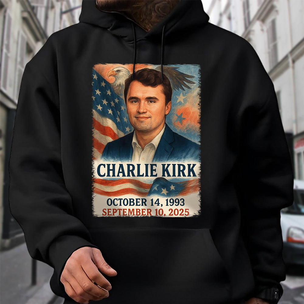 A True Patriot - Justice for Charlie Kirk Dark Shirt HA75 64506