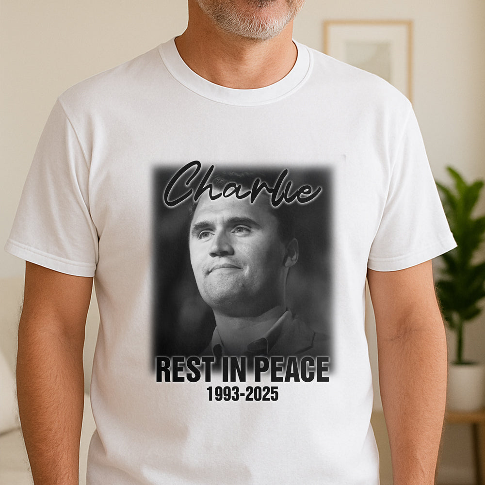 Rest in Peace Charlie Kirk Memorial 1993–2025 Bright Shirt CH07 67494