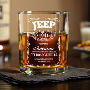 American Off Road Vehicles Whiskey Glass HA75 64348