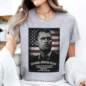 Rest In Peace Charlie Kirk A True Patriot Bright Shirt CH07 67534
