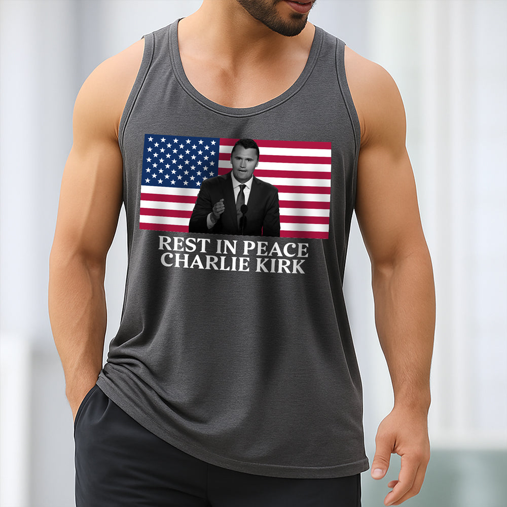Rest In Peace Charlie Kirk Tanktop CH07 67378