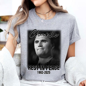 Rest in Peace Charlie Kirk Memorial 1993–2025 Bright Shirt CH07 67494