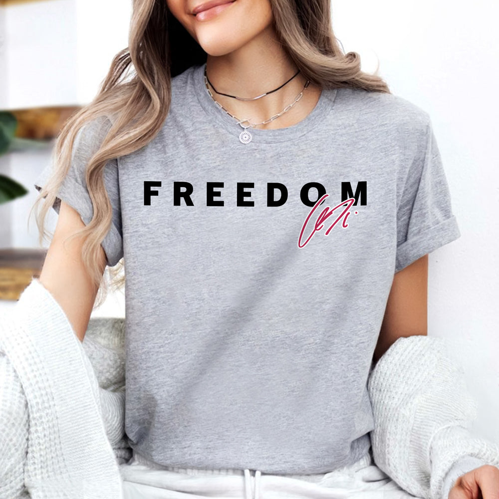 Charlie Kirk Signature Freedom Bright Shirt Remember Charlie Kirk Gifts CH07 67554