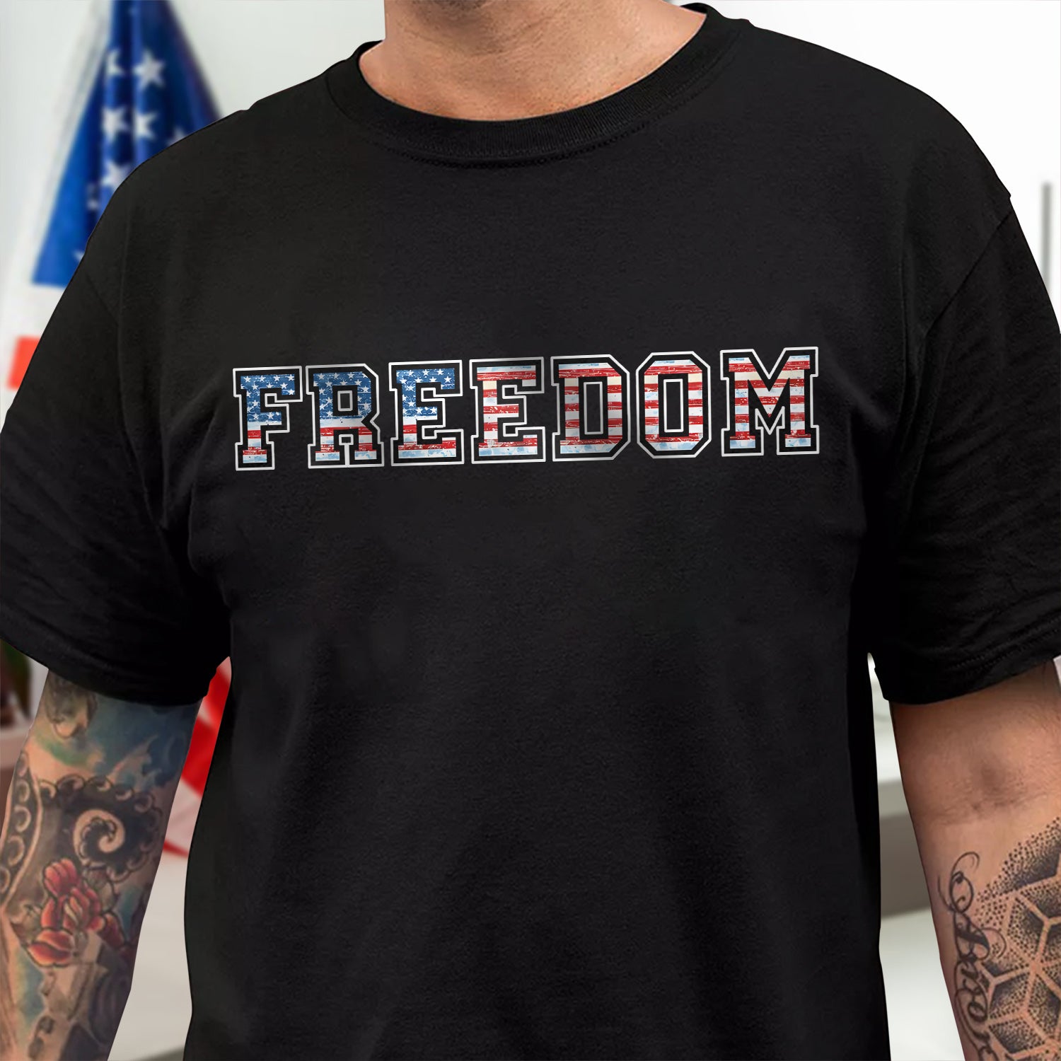 Freedom Charlie Kirk Dark Shirt HA75 64562