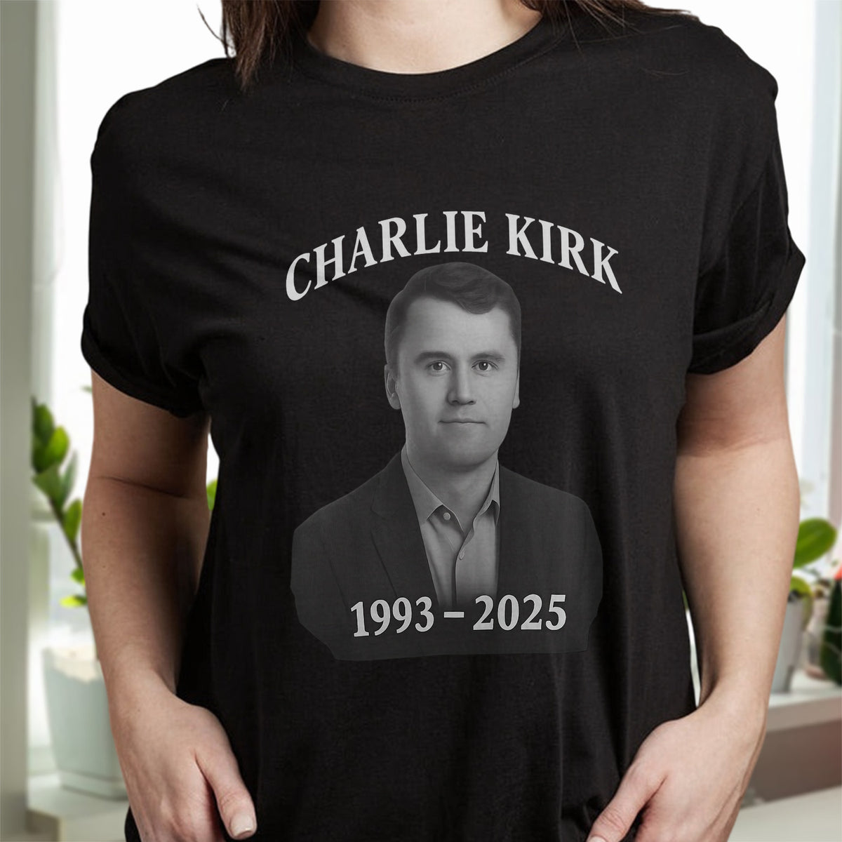 Charlie Kirk Memorial Dark Shirt TH10 64401