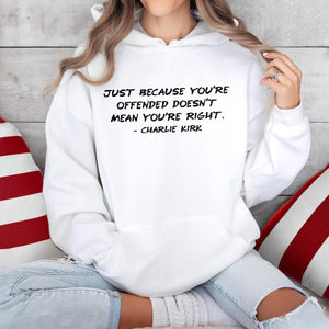 Charlie Kirk Minimalist Famous Quote, Free Speech Conservative Political Truth Bright Shirt HA75 64512