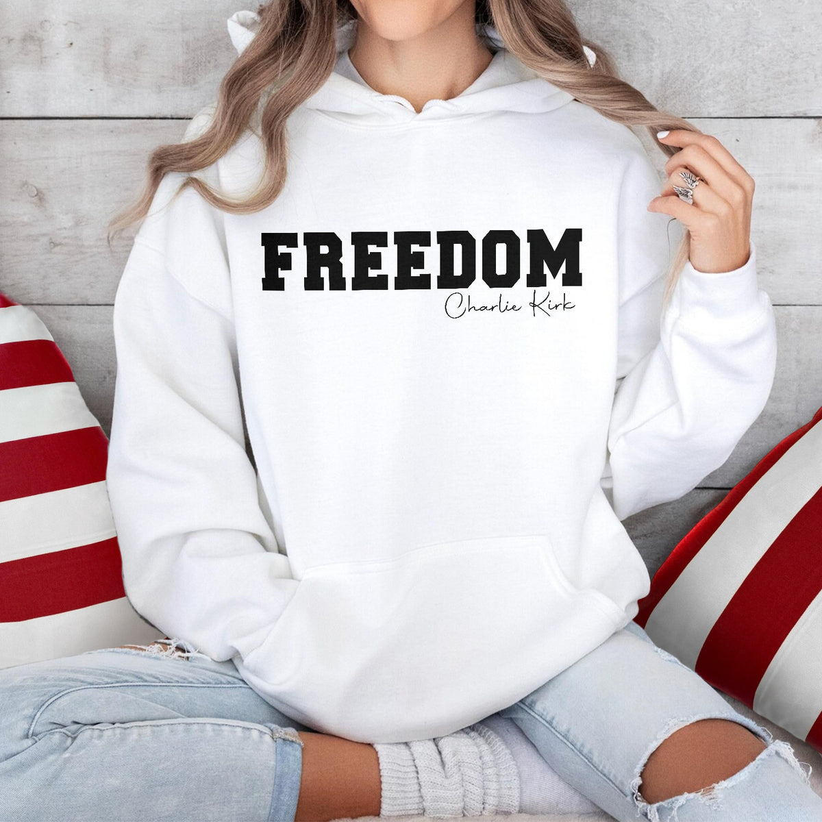Freedom Charlie Kirk Bright Shirt HA75 64538