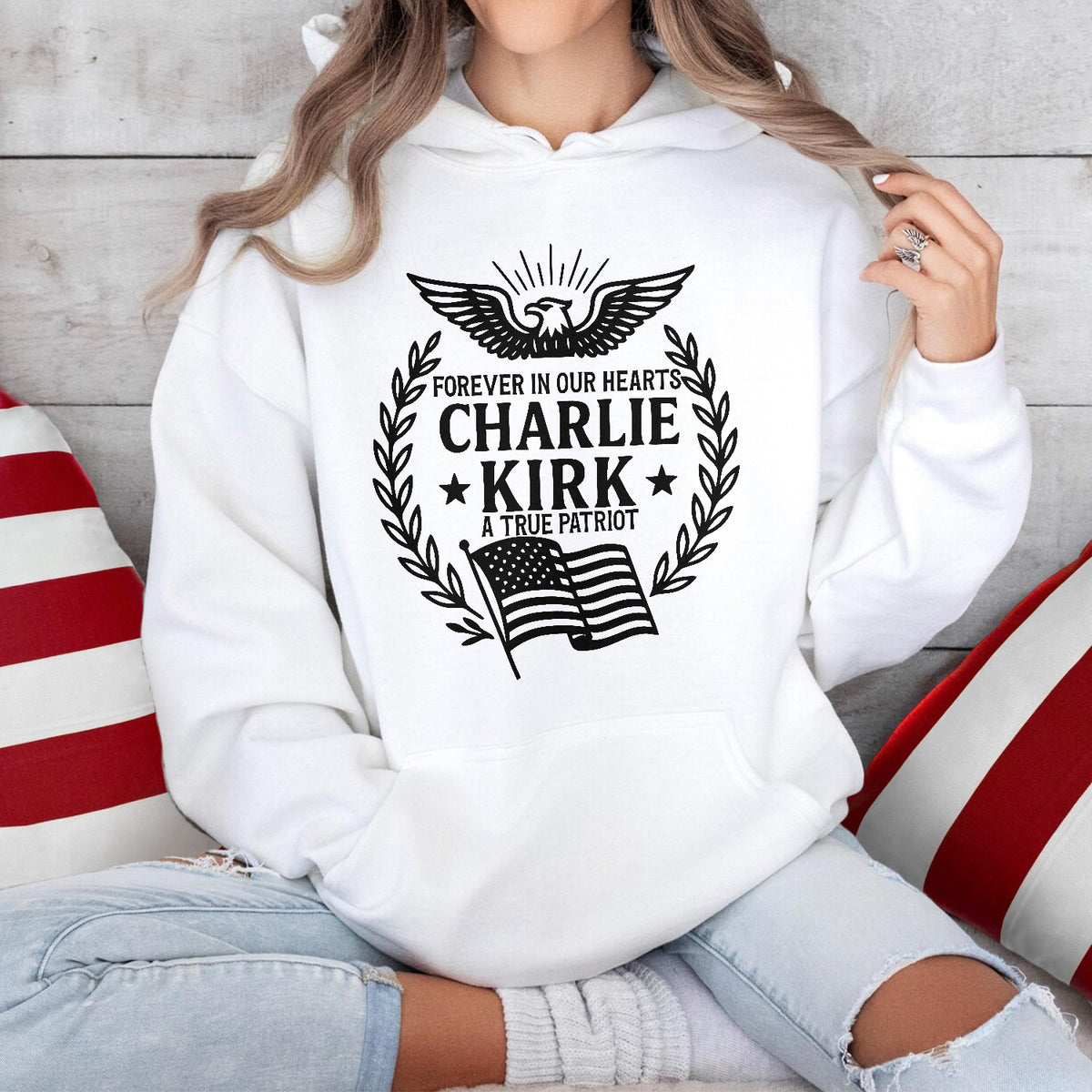 Charlie Kirk Forever In Our Hearts Bright Shirt HO82 65926