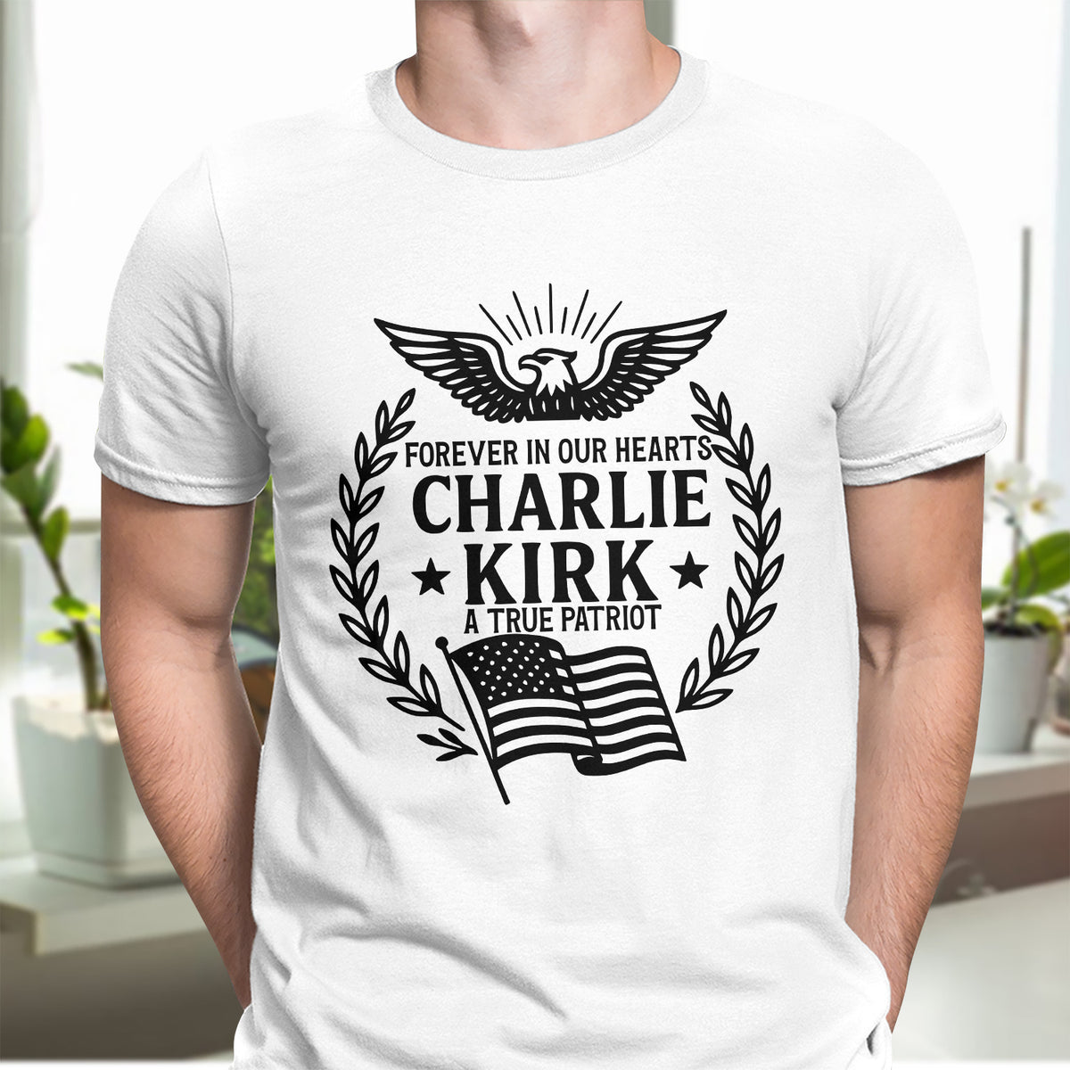 Charlie Kirk Forever In Our Hearts Bright Shirt HO82 65926