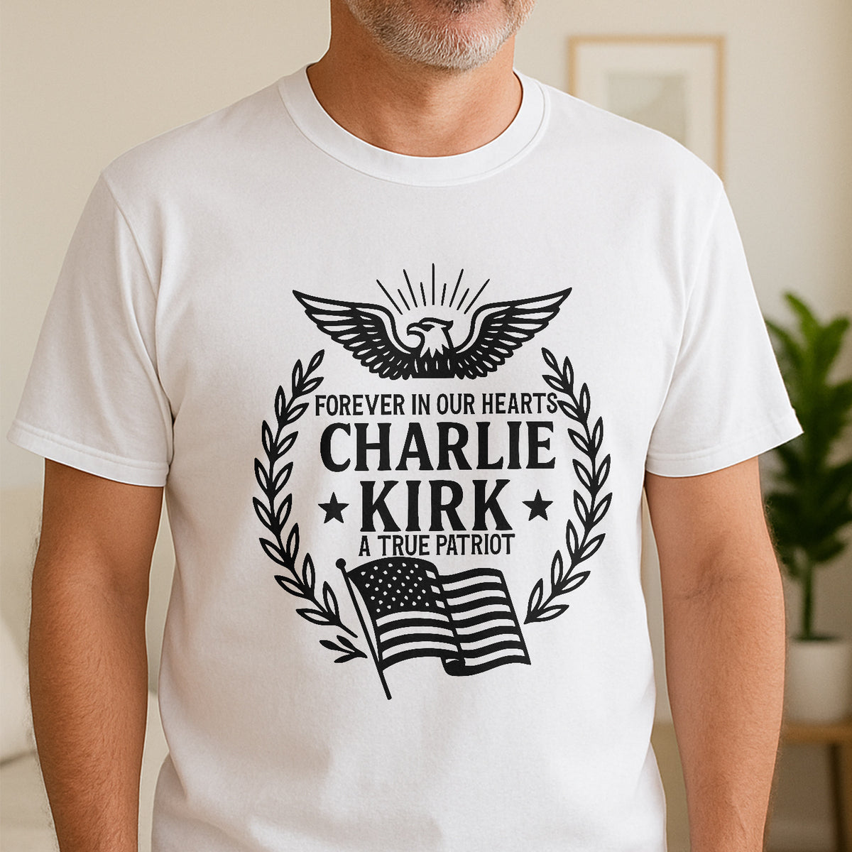 Charlie Kirk Forever In Our Hearts Bright Shirt HO82 65926