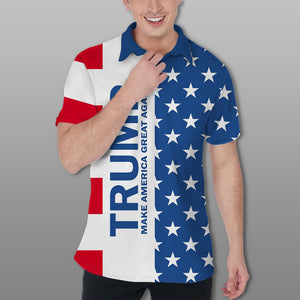 Trump Keep America Great Polo Shirt TH10 N304 62823